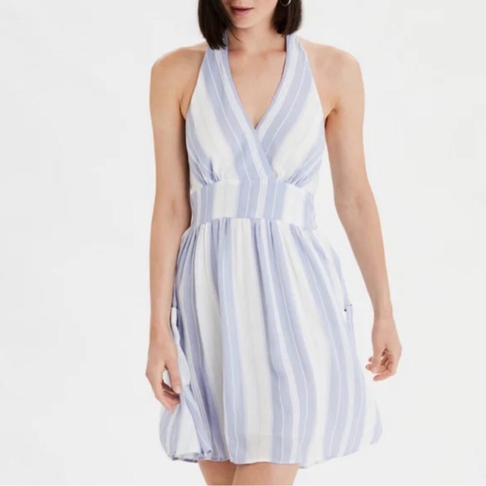 American Eagle Small halter top sundress